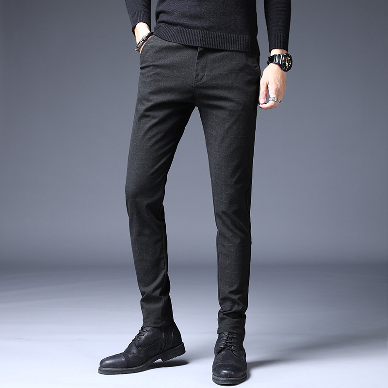 Spring Elastic Men's Casual Pa - Korean Men Lifestyle review and price