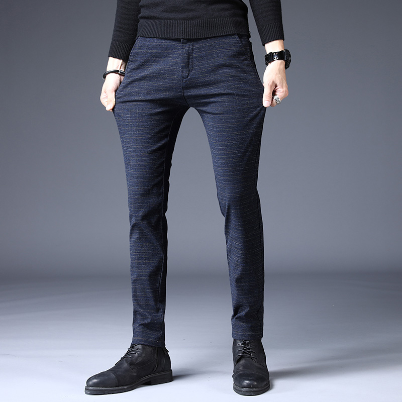 Spring Elastic Men's Casual Pa - Korean Men Lifestyle review and price