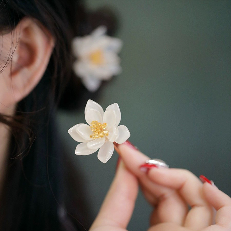 1Pair Vintage Hairpin Glazed F - Hanbok Hair Pin review and price