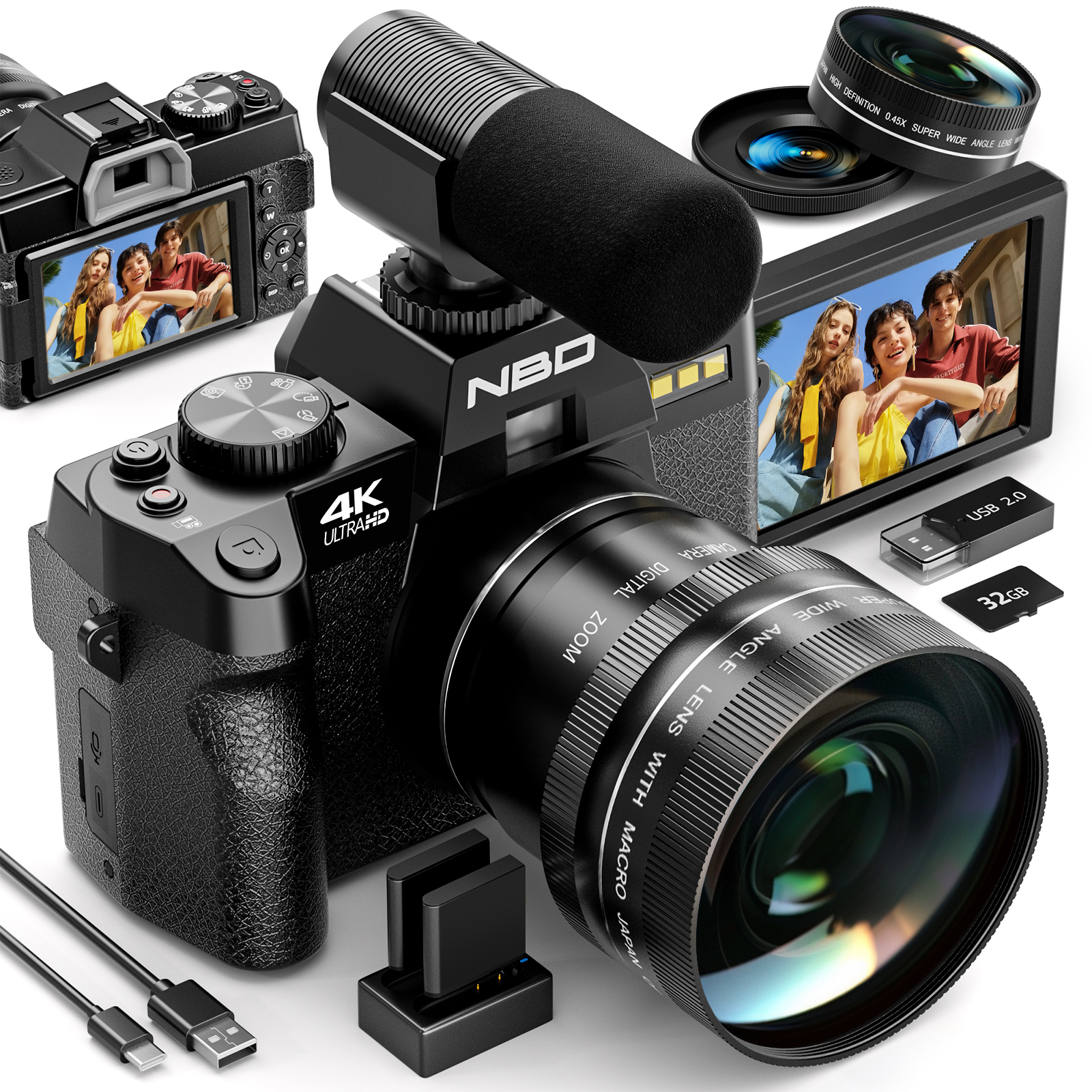 NBD S100F 48MP 4K Digital Came - Korean Lifestyle Youtubers review and price