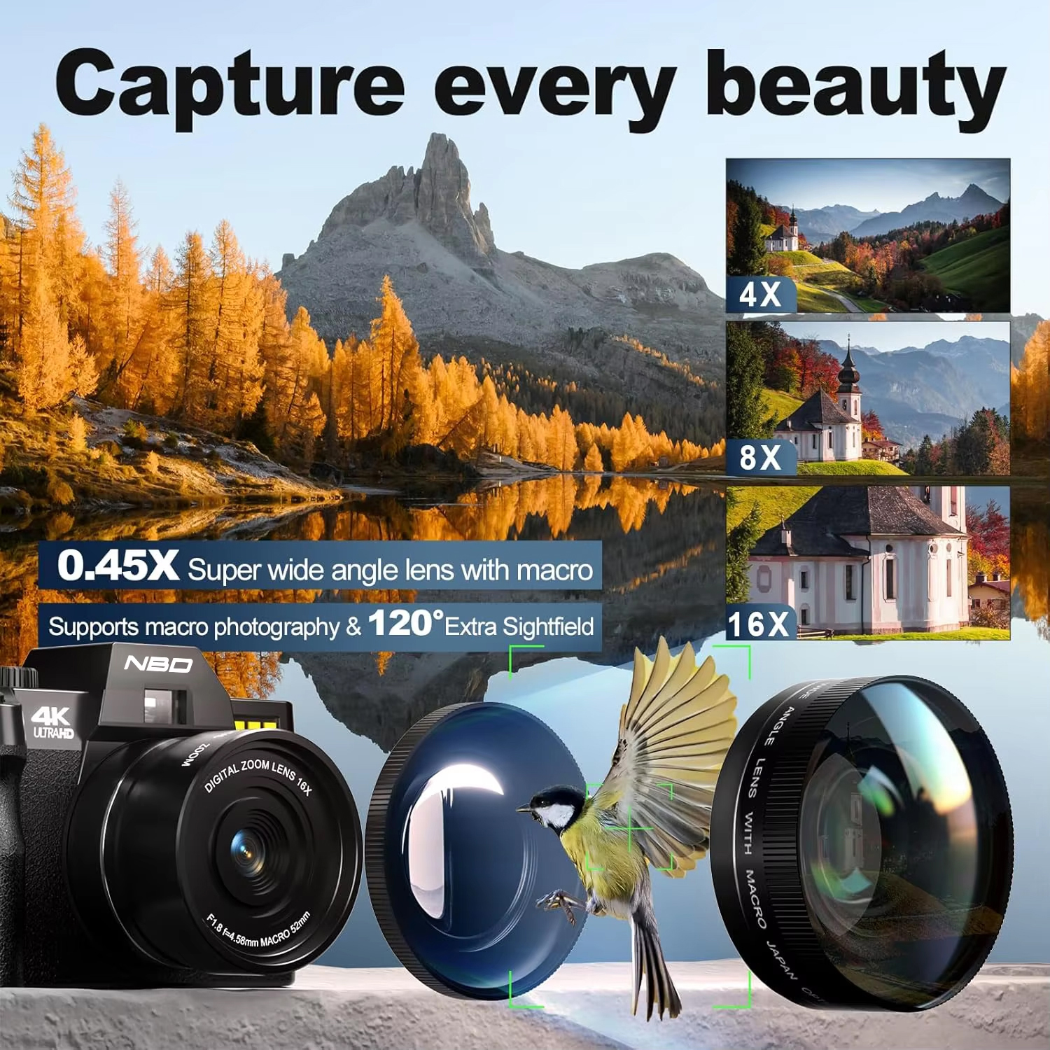 NBD S100F 48MP 4K Digital Came - Korean Lifestyle Youtubers review and price