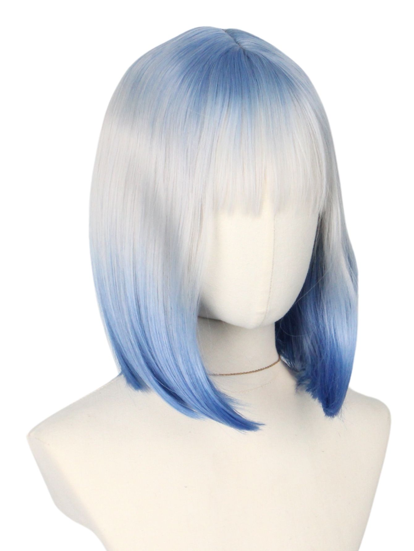 Blue and White Gradient Short  - Korean Daily Lifestyle review and price