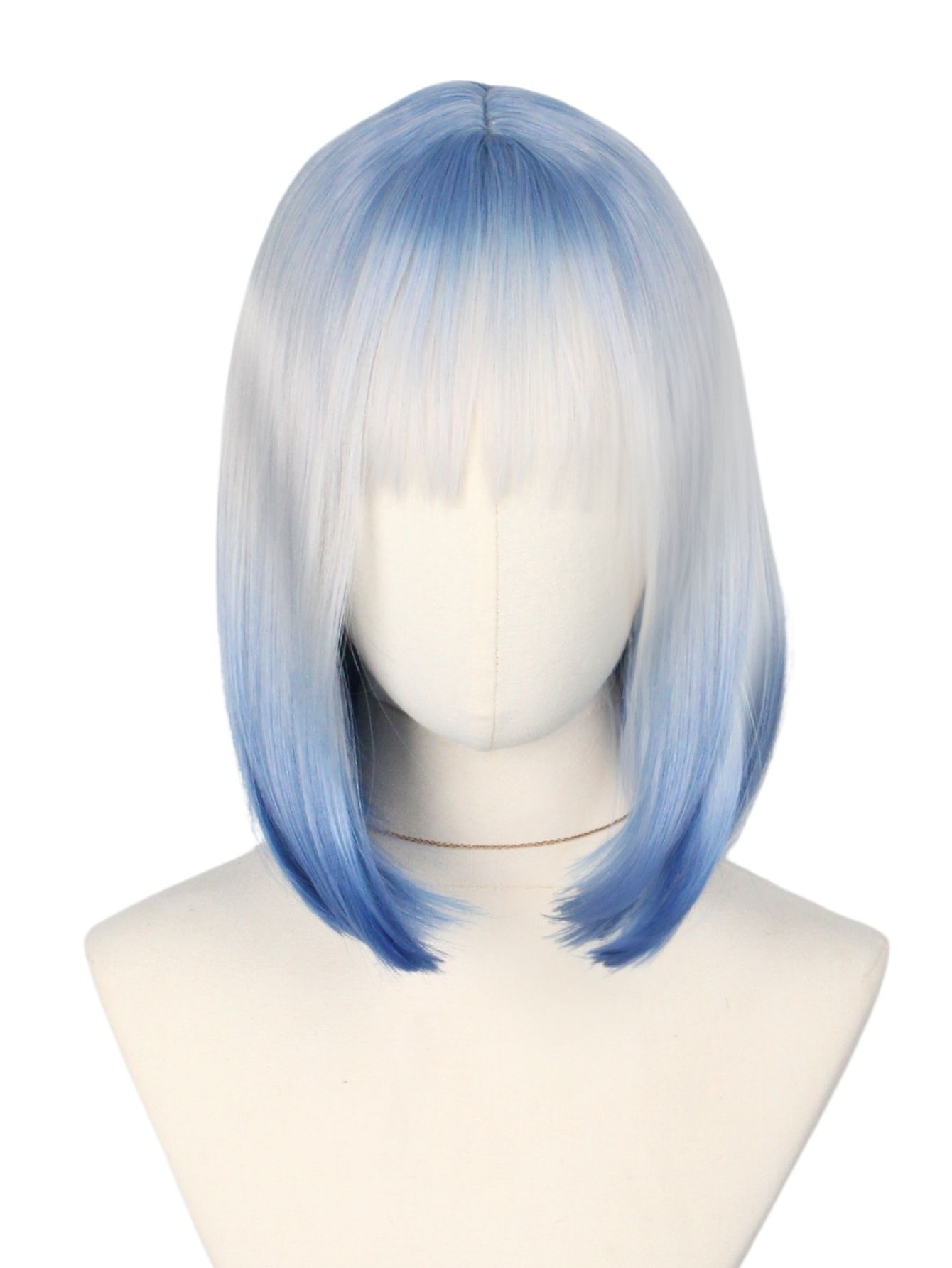 Blue and White Gradient Short  - Korean Daily Lifestyle review and price