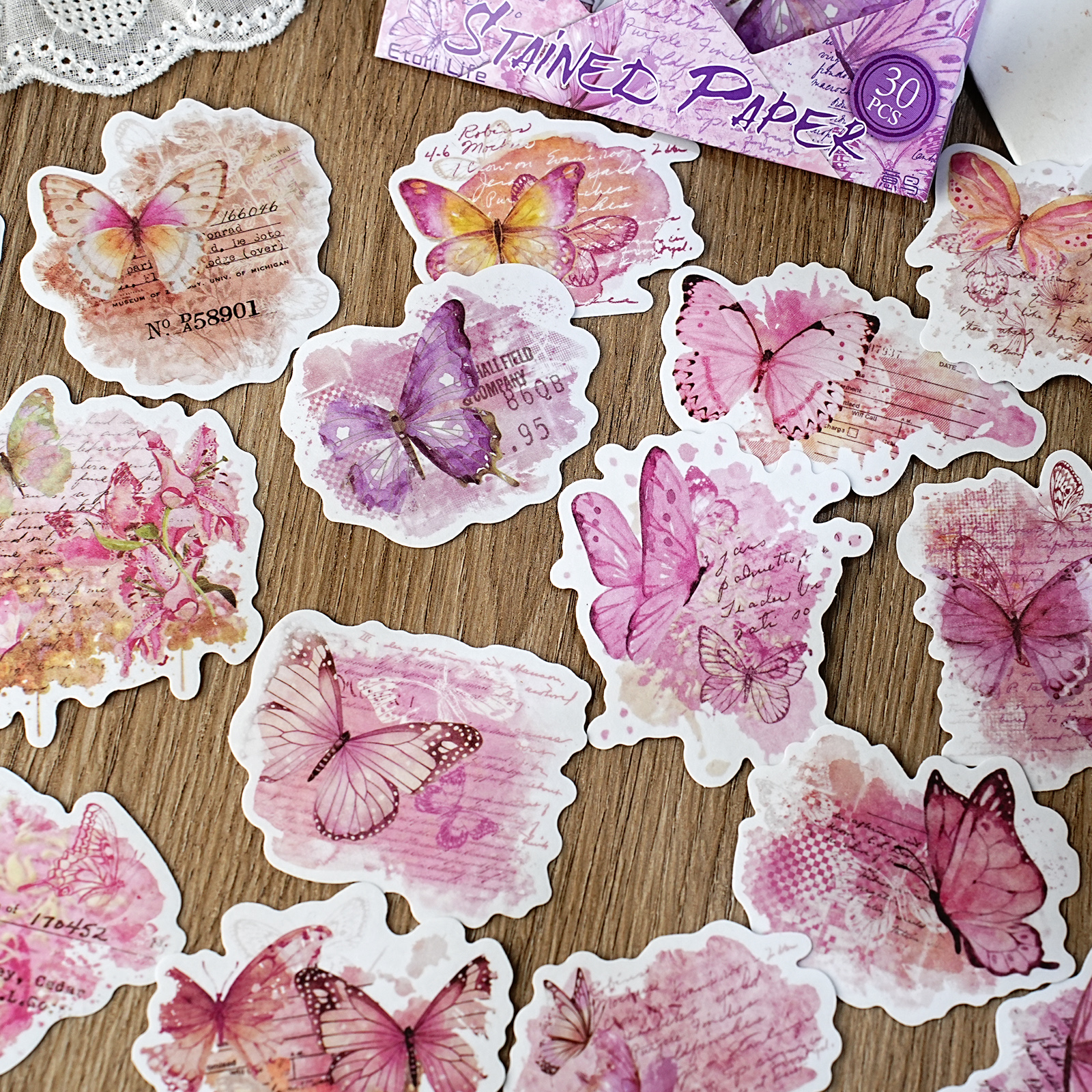 Etori Life Pink Watercolor But - Korean Lifestyle & Kids Boutique Photos review and price