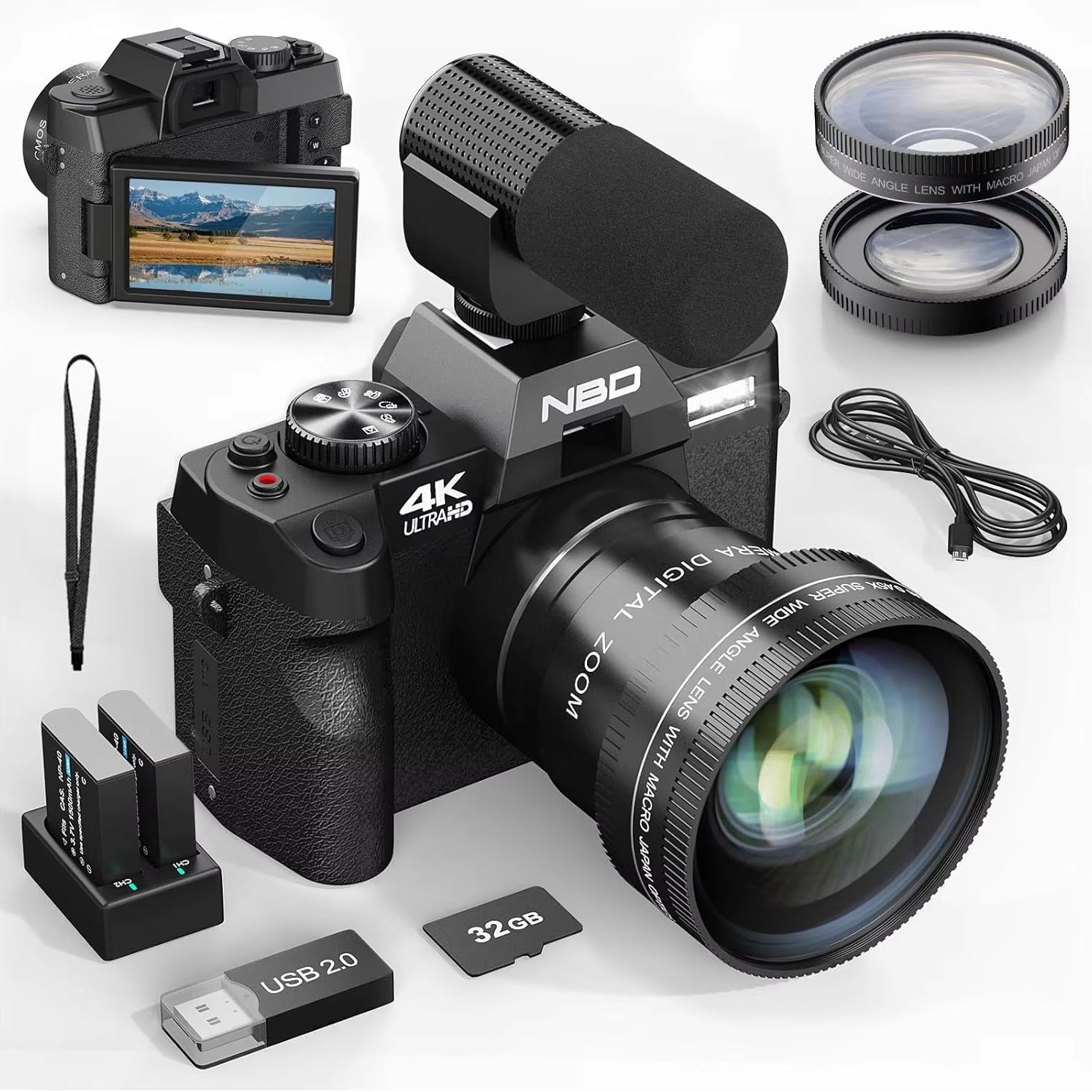 NBD S100F 48MP&4K Digital Came - Korean Lifestyle Youtubers review and price