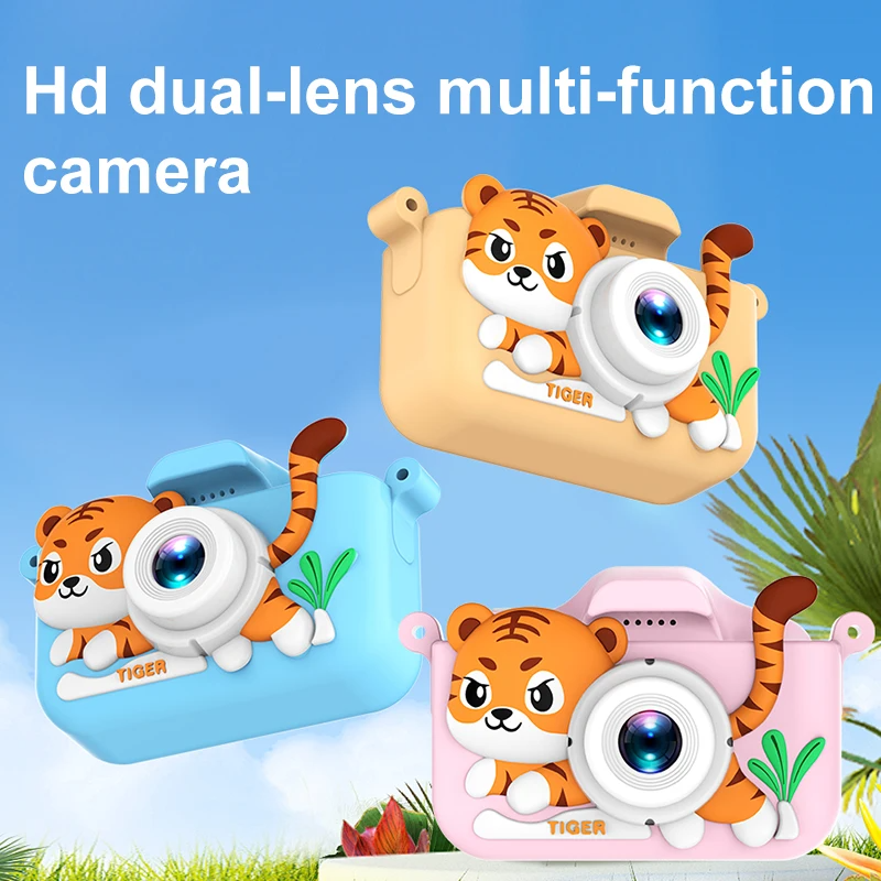 Kids Mini Camera Cartoon Tiger - Korean Boy Lifestyle review and price