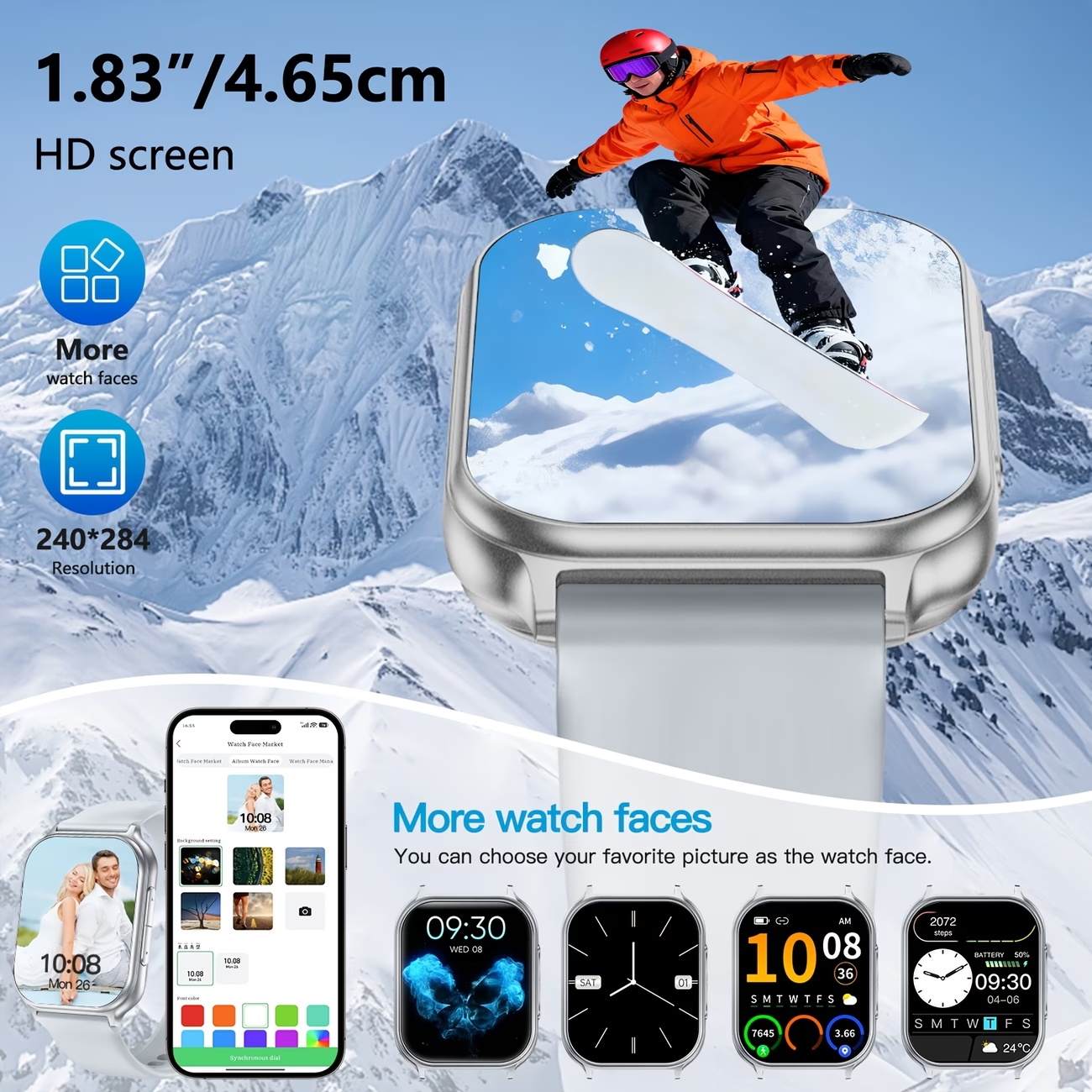 2026 New Style 1.83'' Smart Wa - Korean Men Lifestyle review and price