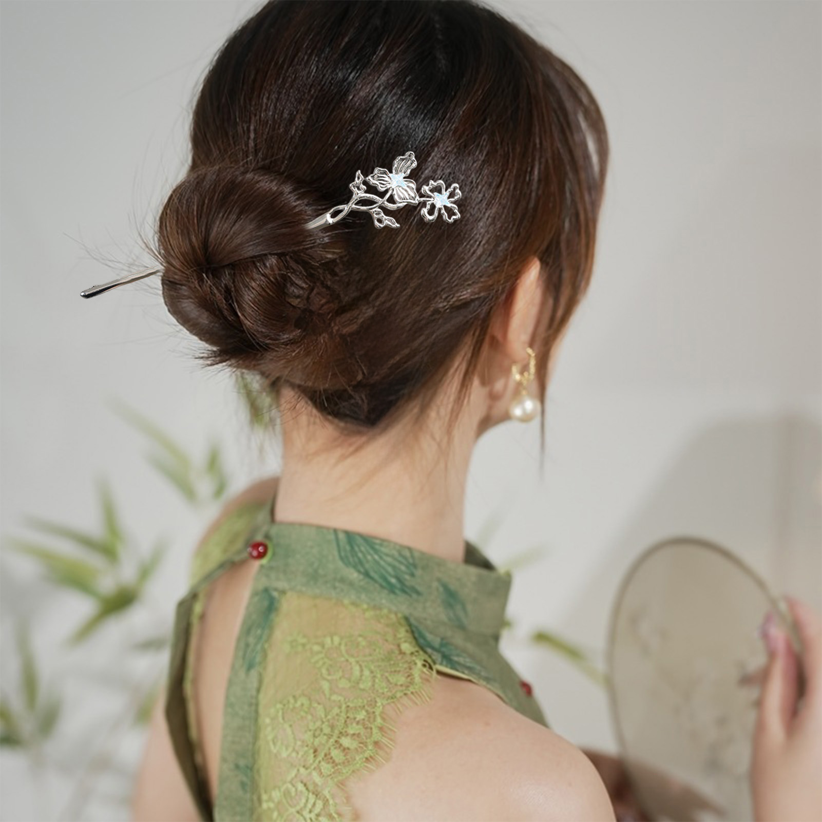 Metal Butterfly Hair Sticks Ch - Hanbok Hair Pin review and price