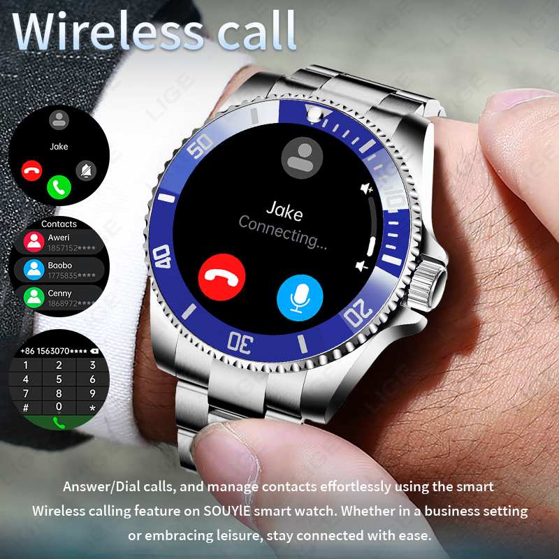 New 2026 Style Luxury Smart Wa - Korean Men Lifestyle review and price