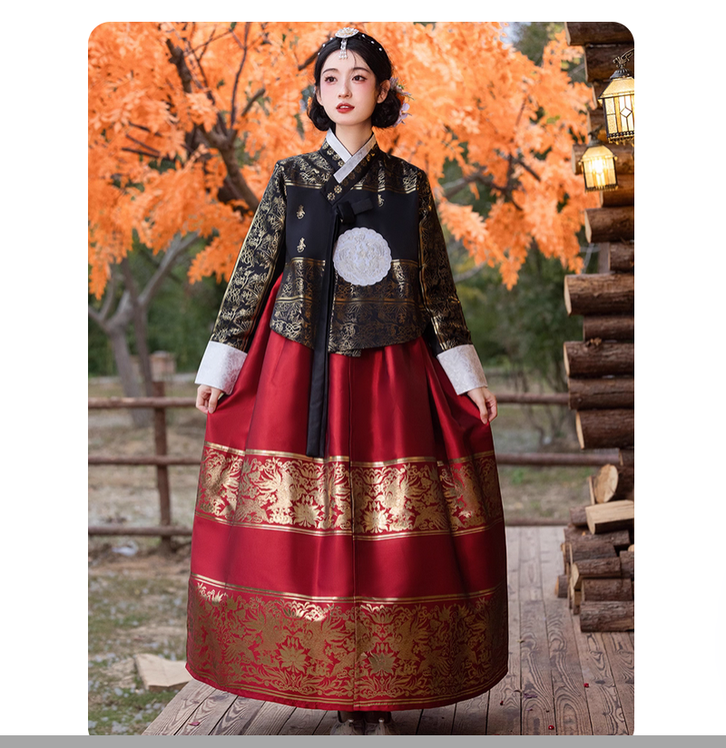 Ethnic style retro Hanbok temp - Korean Lifestyle & Kids Boutique Photos review and price