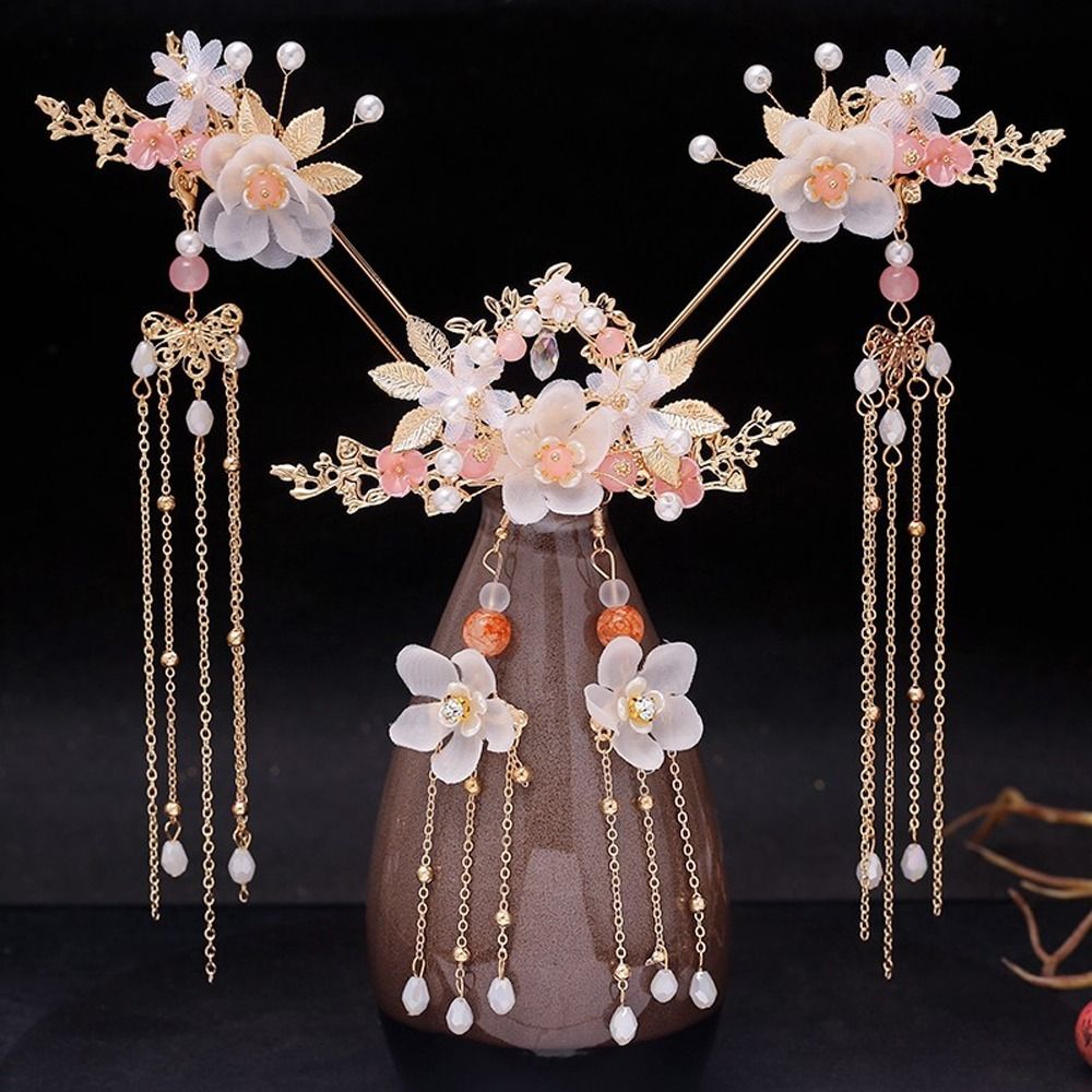 Ancient Hanfu Headdress Fairy  - Hanbok Hair Pin review and price