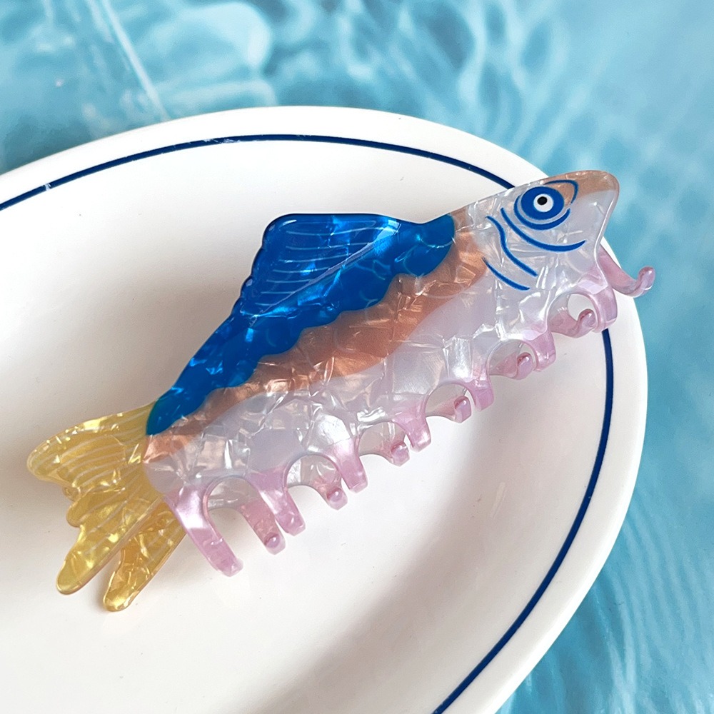 Hairpin Ocean Animal Hair Claw - Korean Girl Lifestyle review and price