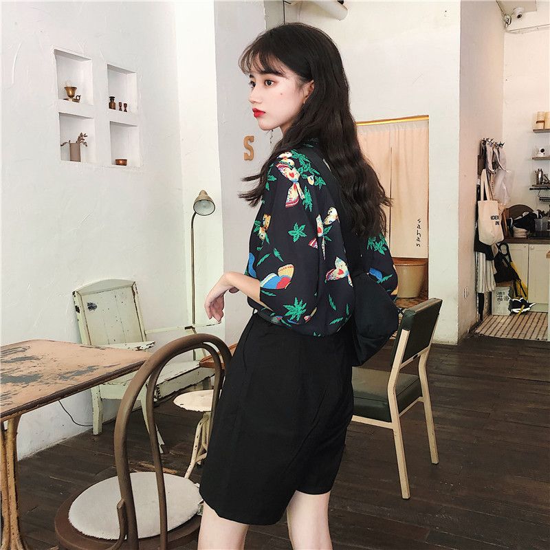 Shirts Women Corduroy Patch Po - Korean Daily Lifestyle review and price